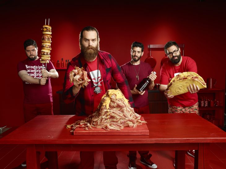 Epic Meal Empire_David Heuff_Harley Morenstein_Josh Elkin_Ameer Atari_Courtesy of FYI.jpg
