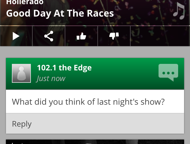 Corus CFNY FM app.png