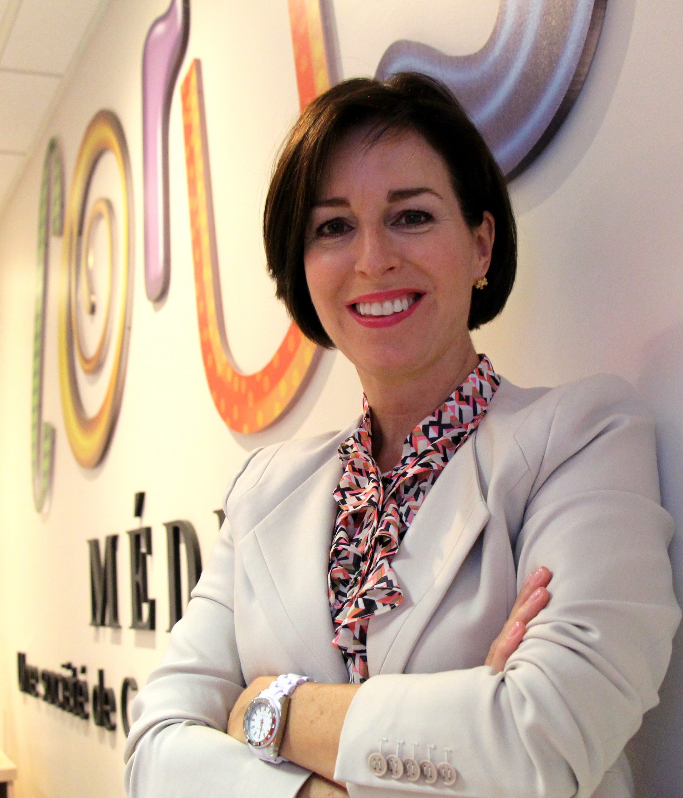 Corus Media's Brigitte Vincent.JPG