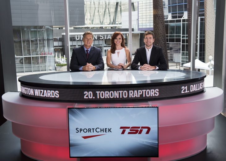 TSN studio at Toronto's Maple Leaf Square.jpg