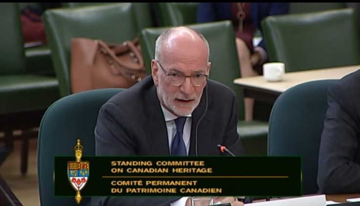 hubert lacroix at PCH committee.jpg