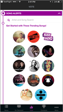 Rogers' Kiss Radio interactive.png