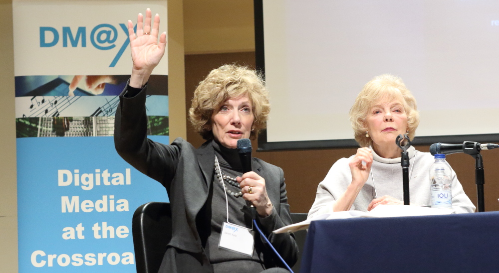 DMX conf Janet Yale, Trina McQueen.JPG