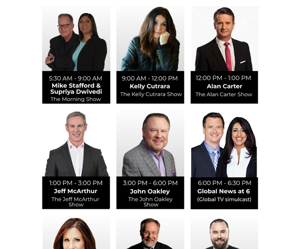 Global News Radio Toronto new lineup.png