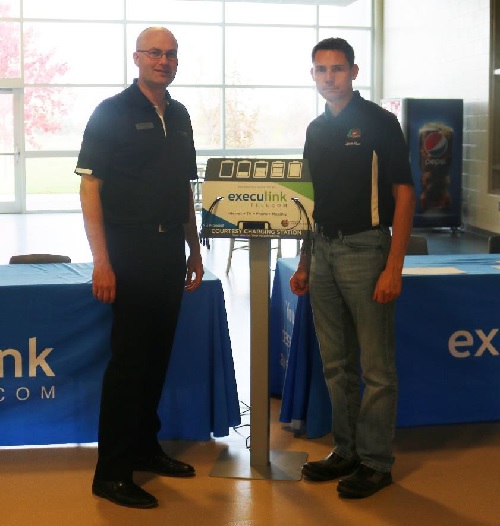 Execulink Legacy Centre Thedford charging station.jpg