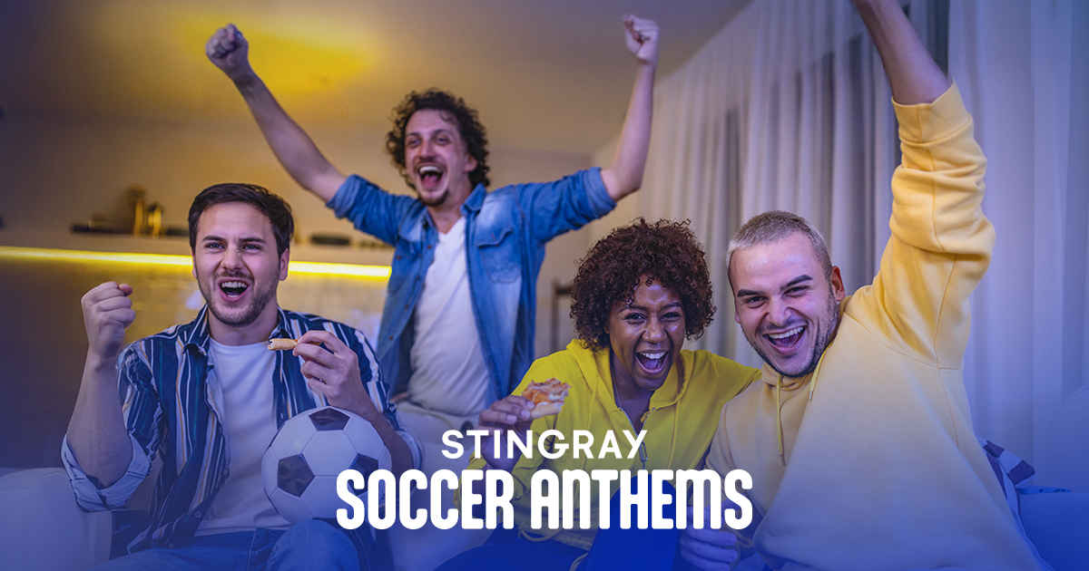 Stingray launches ‘Stingray Soccer Anthems'